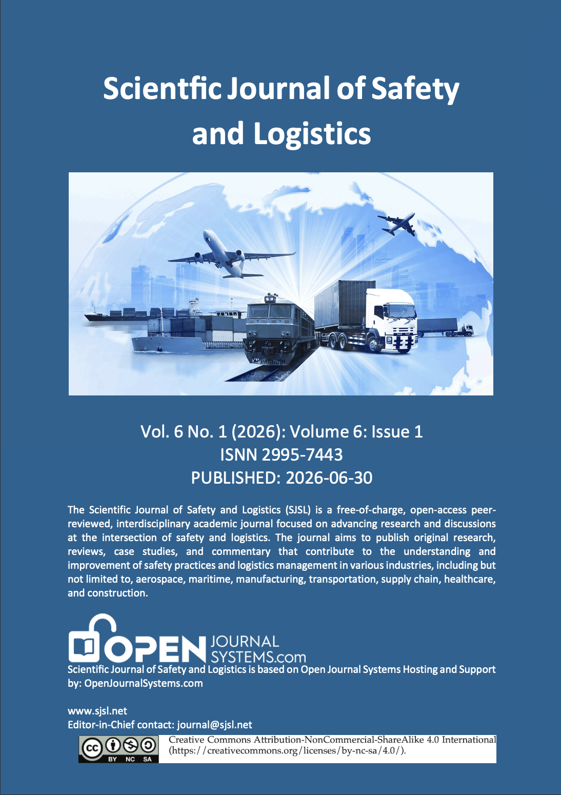 					View Vol. 6 No. 1 (2026): Scientific Journal of Safety and Logistics
				